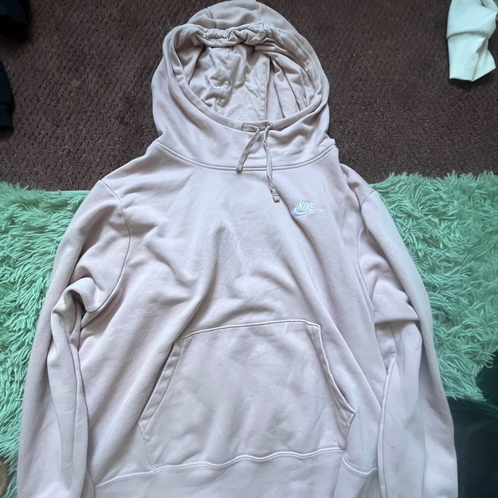 Nike Soft Pink Pullover Hoodie